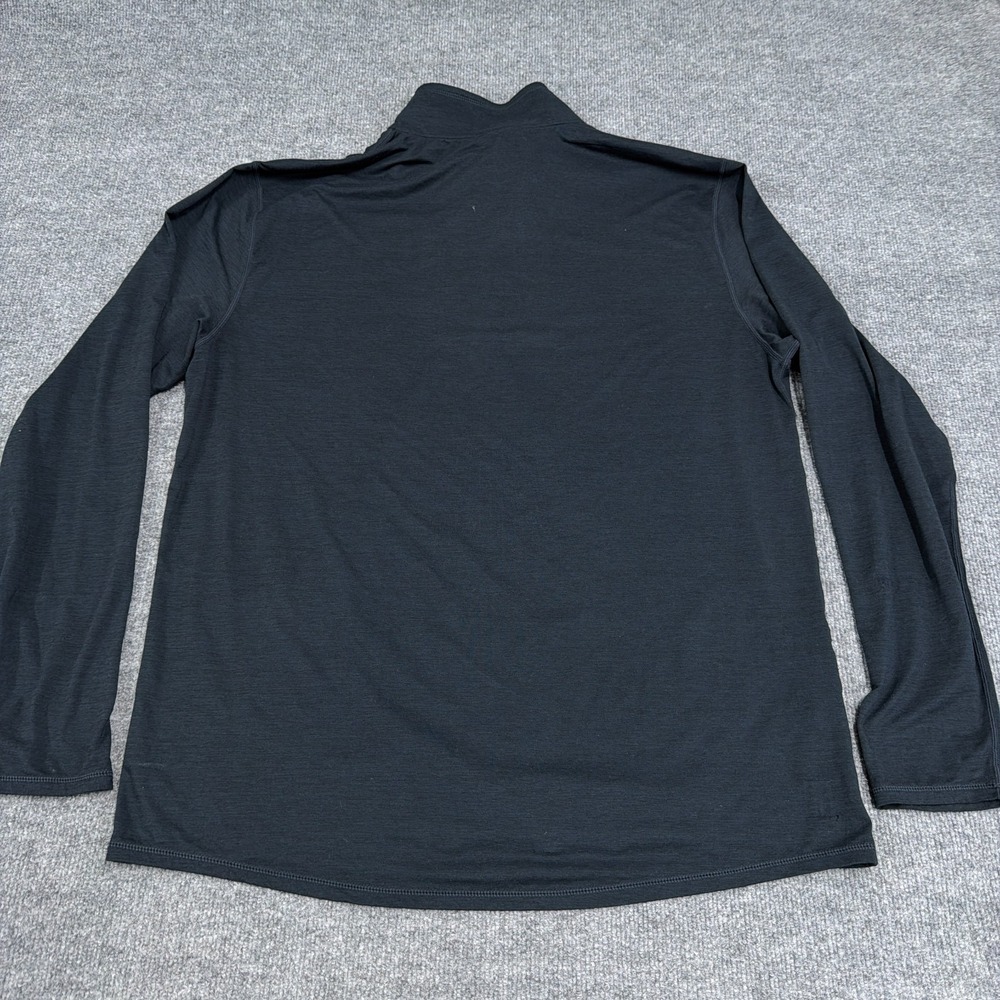 Vuori X Peloton Shirt Men 2XL Dark Navy Ease‎ Performance 1/2 Zip Golf Stretch - Picture 9 of 10